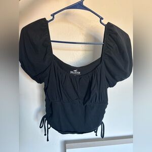 Hollister, size L, color is black.